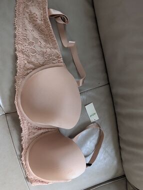 Everyday Nude Lace-Back T-Shirt Bra